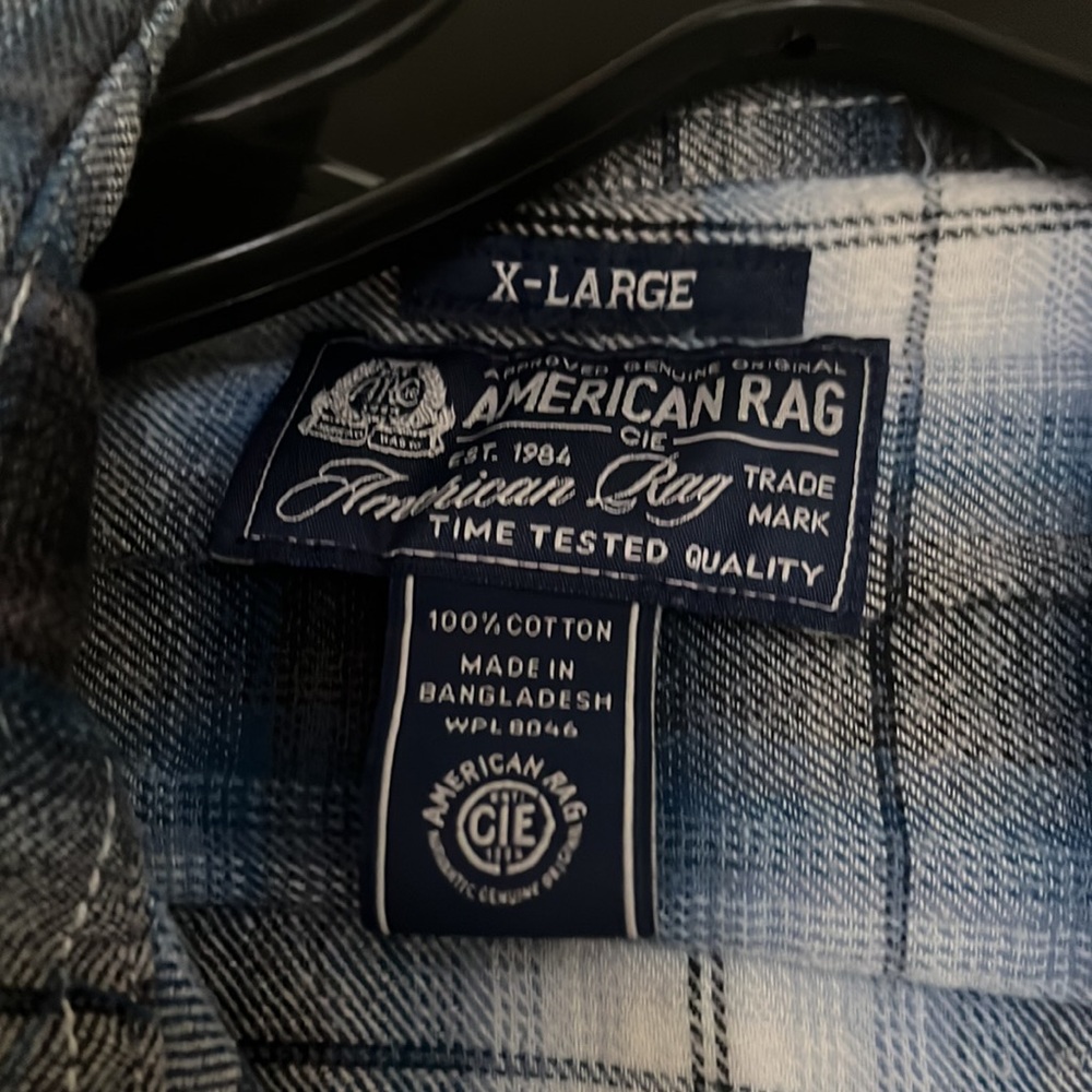 Plaid button down - Picture 3 of 5